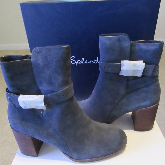 Splendid Shoes - Splendid/CALLEN BOOTIE IN GREYSTONE SUEDE
